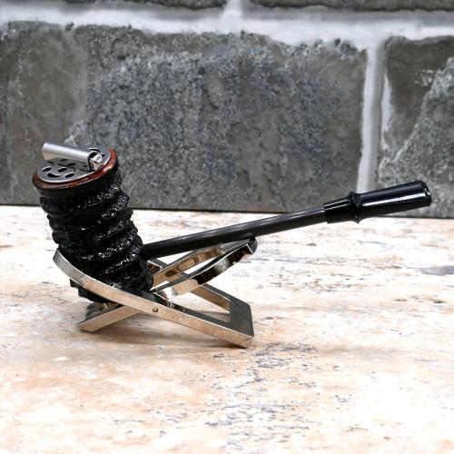 Tom Eltang Basic Rustic Poker Pipe Fishtail Pipe (TELT04)