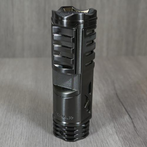 Xikar Tactical 1 Single Jet Flame Cigar Lighter - Gunmetal