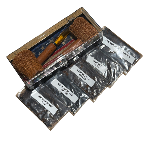 The Centuries Of Old Freedom Set Cob Pipe Tobacco Sampler - Pipes & 5 x 5g