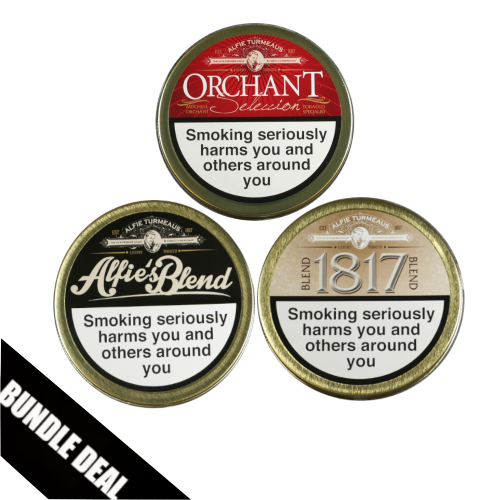 JANUARY SALE - BUNDLE DEAL - Turmeaus Selection Pipe Tobacco - 3 x 50g Tin