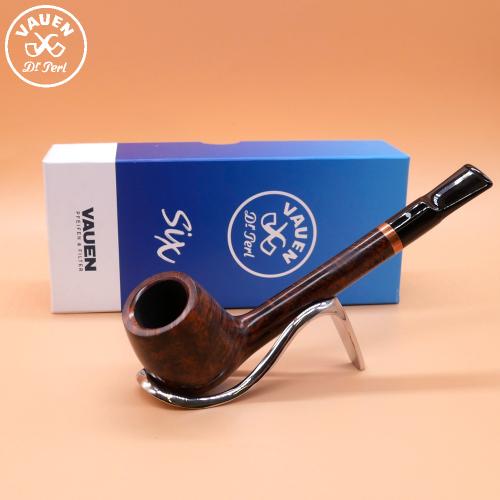 Vauen Six 106 Smooth 6mm Filter Fishtail Pipe (VA1054)