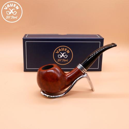 Vauen Quentin 8242 Smooth 9mm Filter Fishtail Pipe (VA1256)
