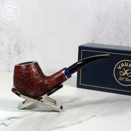 Vauen Altro 561 Sandblasted Bent 9mm Filter Fishtail Pipe (VA384)