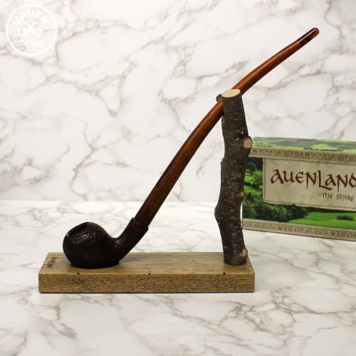 Vauen Auenland The Shire Friddo Sandblast Churchwarden 9mm Filter Pipe (VA947)