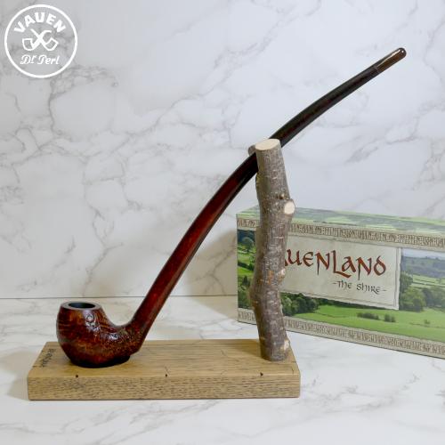 Vauen Auenland The Shire Hugg S Sandblast 9mm Filter  Pipe (VA1022)