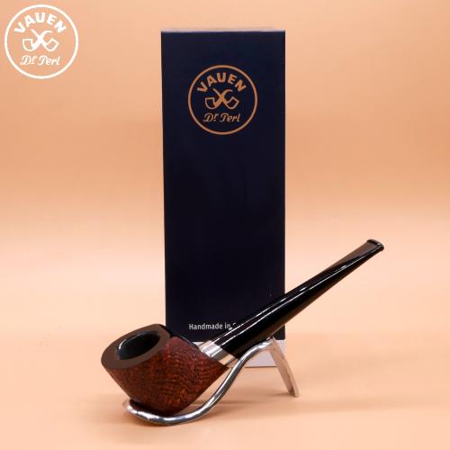 Vauen Caro 3 Sandblast & Smooth 9mm Filter Fishtail Pipe (VA1380)