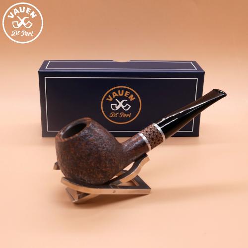 Vauen Timber 531 Sandblasted 9mm Filter Fishtail Pipe (VA1499)