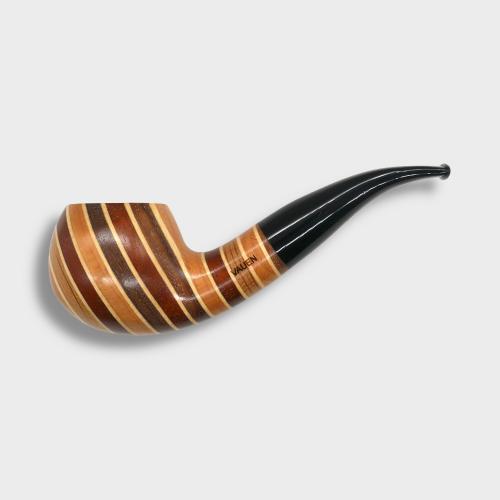 Vauen Hawaii 137 Smooth Striped 9mm Filter Fishtail Pipe (VA1684)