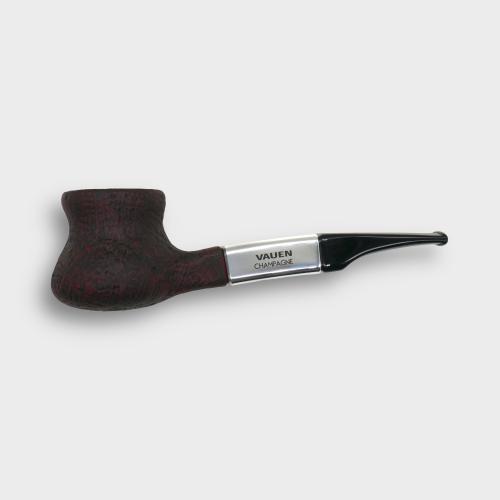 Vauen Champagne CP3 Sandblast 9mm Filter Fishtail Pipe (VA1733)