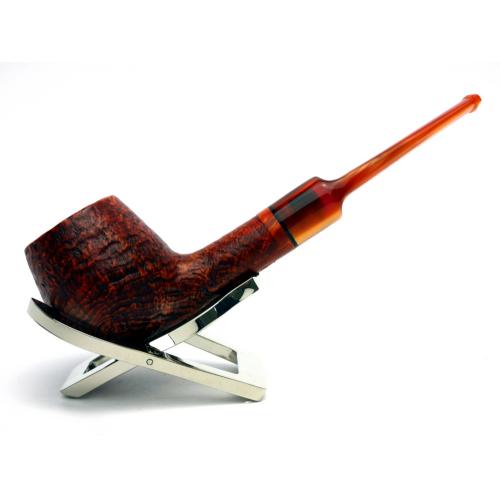 Vauen Leopold 5166 Sandblast 9mm Filter Fishtail Pipe (VA381)