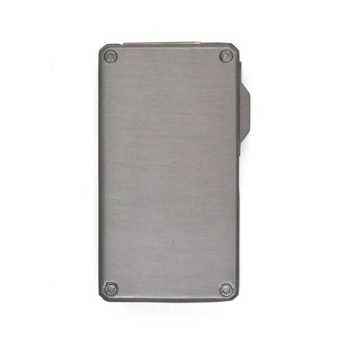 Vertigo by Lotus Drone Double Jet Flame Lighter With Punch Cutter - Gun Metal