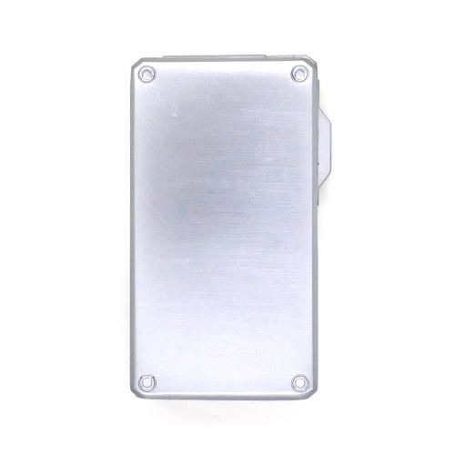 Vertigo by Lotus Drone Double Jet Flame Lighter With Punch Cutter - Silver