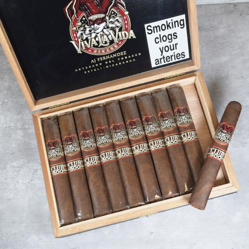 A.J. Fernandez Viva La Vida Club 500 Box Pressed Cigar - Box of 10 (End of Line)