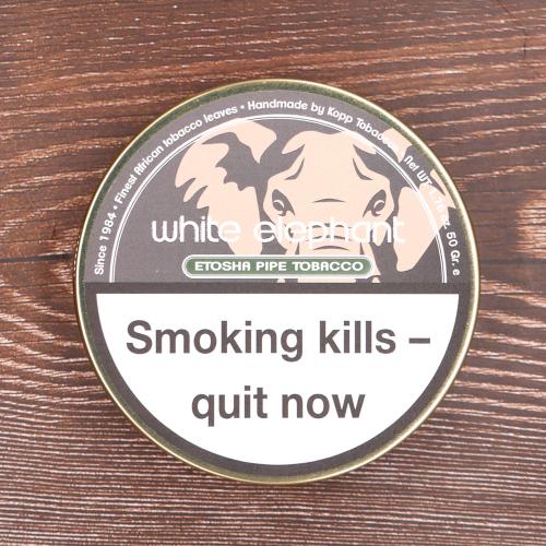 White Elephant Etosha Pipe Tobacco - 50g Tin