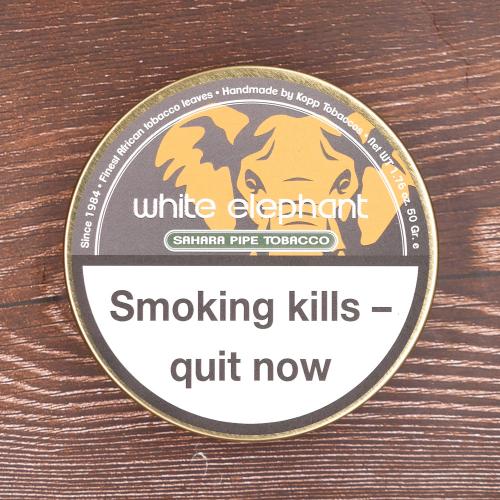 White Elephant Sahara Pipe Tobacco - 50g Tin