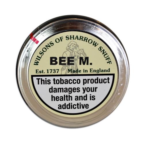 Wilsons of Sharrow Snuff - Bee M - Large Tin - 20g