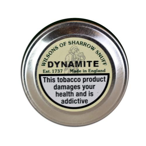 Wilsons of Sharrow Snuff - Dynamite - Medium Tin - 10g