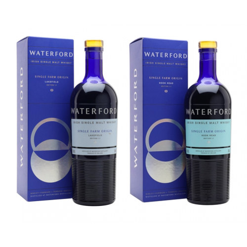 SPECIAL OFFER BUNDLE DEAL - Waterford Lakefield 1.1 Irish Whiskey & Waterford Hook Head 1.1 Irish Whiskey