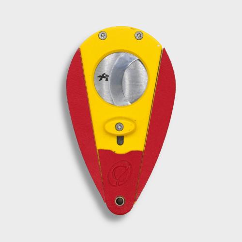 Xikar Xi1 Cigar Cutter - Yellow With Red Wings (End of Line)