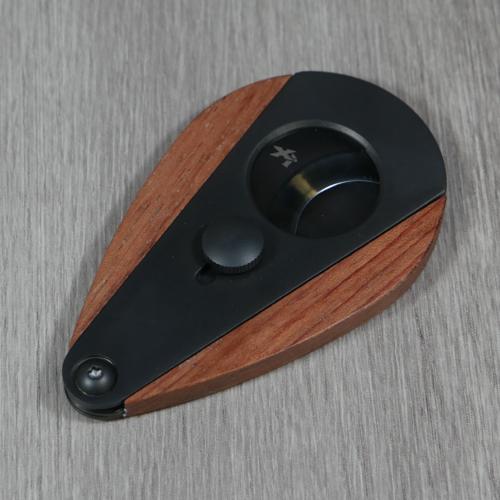 Xikar Xi3 Cigar Cutter - Phantom Black & Redwood