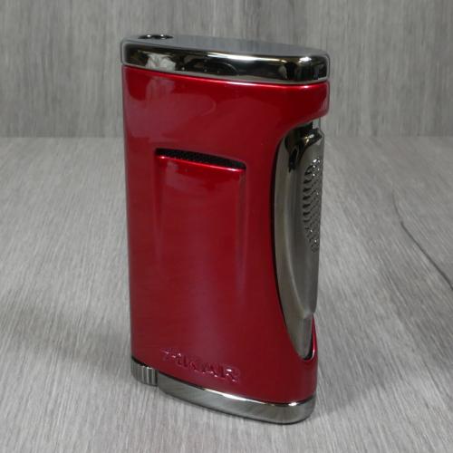 SLIGHT SECONDS - Xikar Xidris Single Jet Flame Lighter - Daytona Red