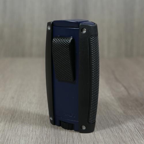 Xikar Turismo Double Jet Lighter - Matte Blue