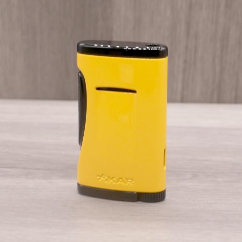 Xikar Xidris Single Jet Flame Lighter - Canary Yellow