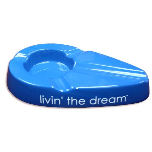Xikar Livin The Dream Four Cigar Rest Ashtray - Blue (End of Line)