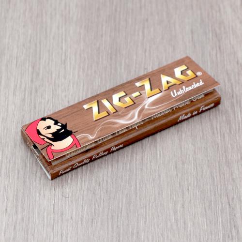 Zig-Zag Unbleached Rolling Papers 1 Pack