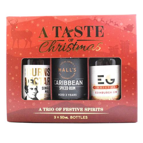 A Taste of Christmas 3x5cl Gift Pack