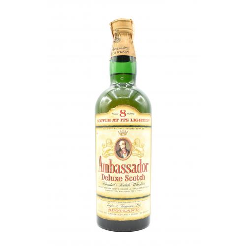 Ambassador 8 Year Old 1960s Deluxe Scotch Whisky - 75cl 43%