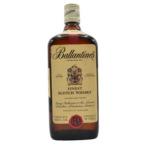 Ballantines Finest Scotch Whisky - 70 Proof 26 fl.Ozs