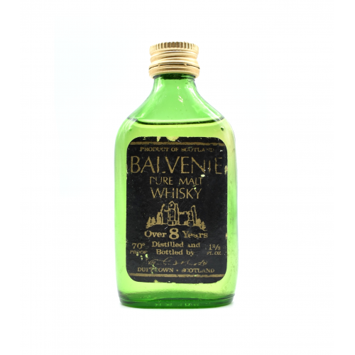 Balvenie 8 Year Old 1970s Pure Malt Miniature - 40% 4.7cl