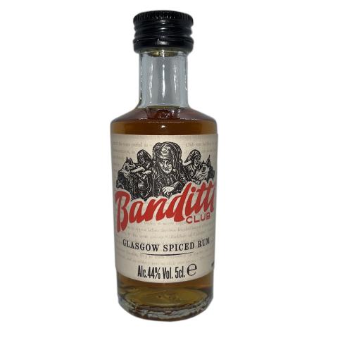 Banditti Club Glasgow Spiced Rum Miniature - 44% 5cl