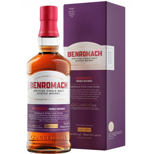 Benromach 2011 Contrasts Double Matured Bordeaux Wine - 46% 70cl