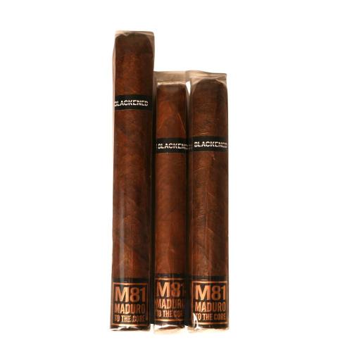 FLASH SALE - Drew Estate Blackened Maduro Sampler - 3 Cigars