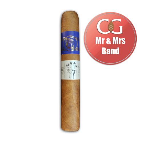 Inka Secret Blend Blue Robusto Cigar - 1 Single (Mr & Mrs Band)