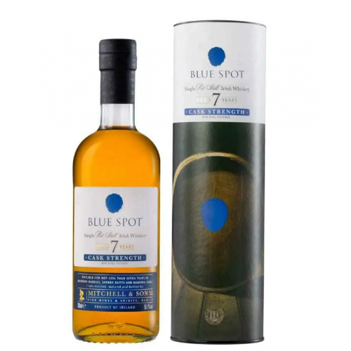 Blue Spot 7 Year Old Single Pot Still Irish Whiskey - 58.4% 70cl