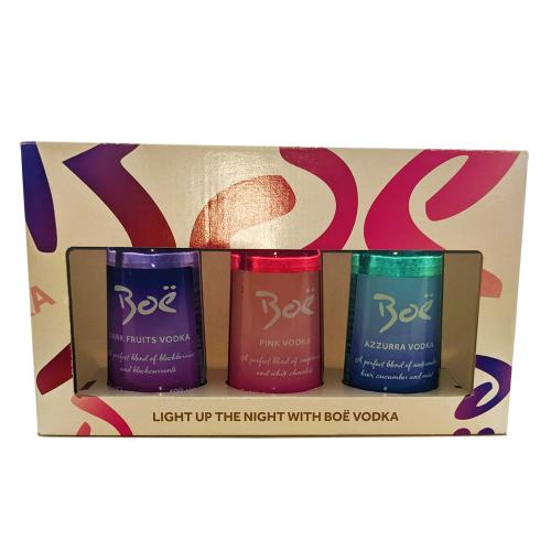 Boe Vodka 3x5cl Gift Pack