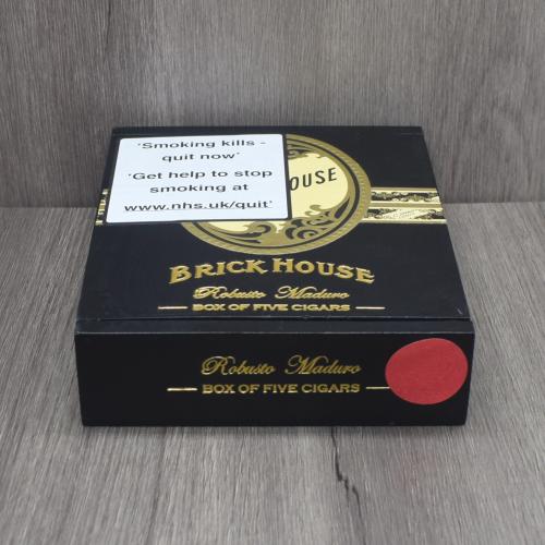 Empty Brick House Robusto Maduro Cigar Box - Box of 5