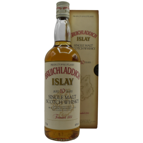 Bruichladdich 10 Year Old 1980s - 43% 75cl