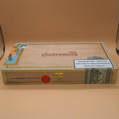 Empty Dunbarton Tobacco & Trust Sobremesa Brulee Robusto Box