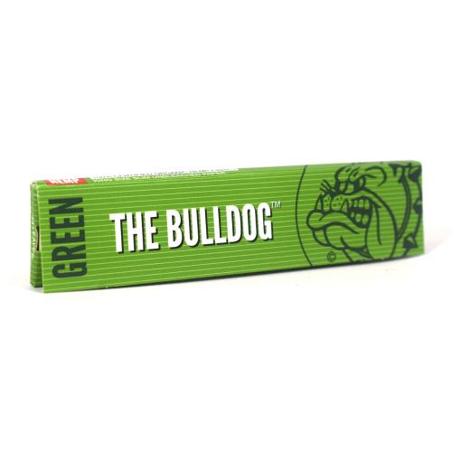 The Bulldog Green King Size Slim Hemp Rolling Papers 1 Pack