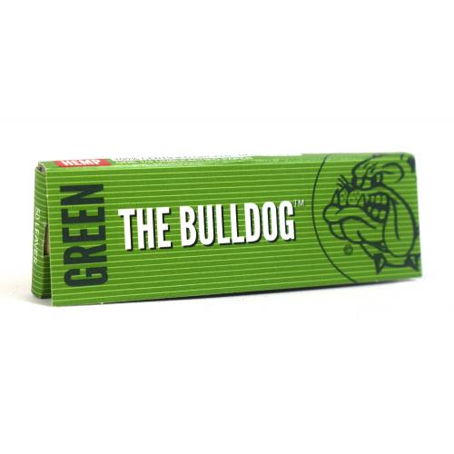 The Bulldog Green Hemp 1 & 1/4 Slim Rolling Papers 1 Pack