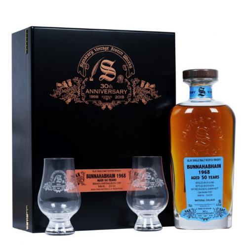 Bunnahabhain 1968 50 Year Old Signatory 30th Anniversary - 41.8% 70cl