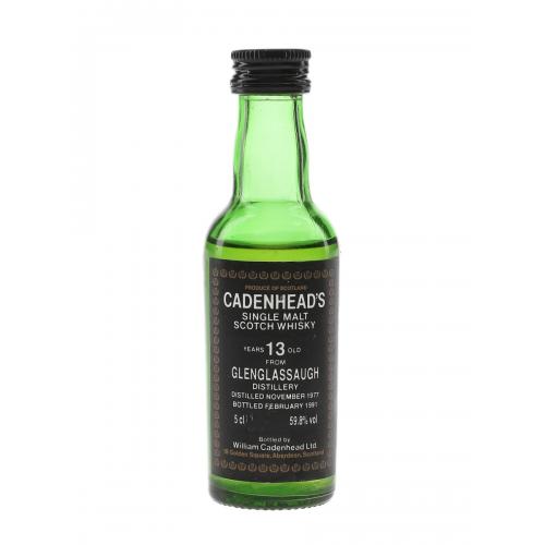 Cadenheads 13 Year Old Glenglassaugh Miniature - 5cl 59.8%