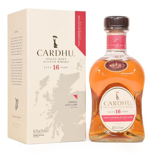 Cardhu 16 Year Old Four Corners of Scotland Collection - 58.2% 70cl