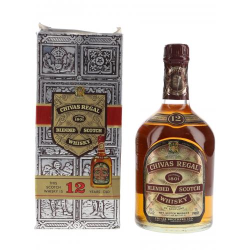 Chivas Regal 12 Year Old 1970s - 43% 75.7cl