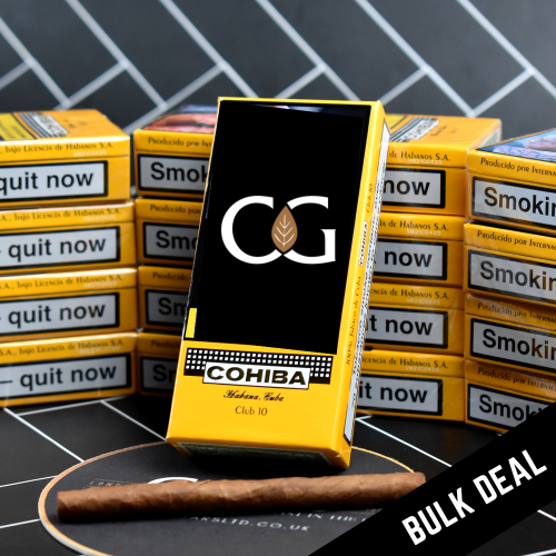 Cohiba Club Cigarillos - 5 x Pack of 10 (50) Bundle Deal