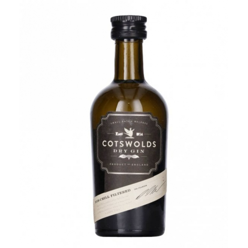 Cotswolds Dry Gin Miniature - 46% 5cl